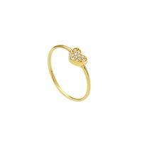 Anello Gioielleria Dossena  Donna in Oro giallo Zircone 261011 SONGA - 261011 SONGA